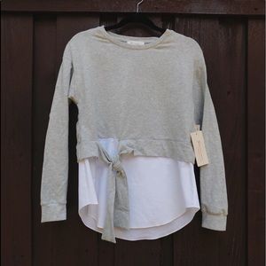 NEVER WORN layered shirt